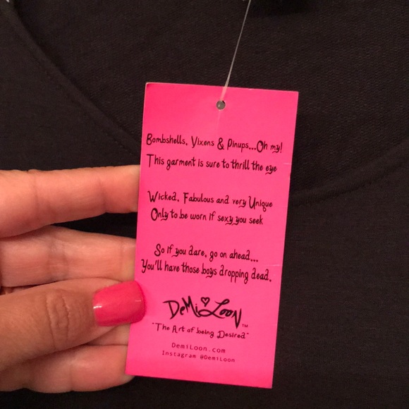 NWT Demi Loon Skeleton Hoodie - Picture 6 of 7